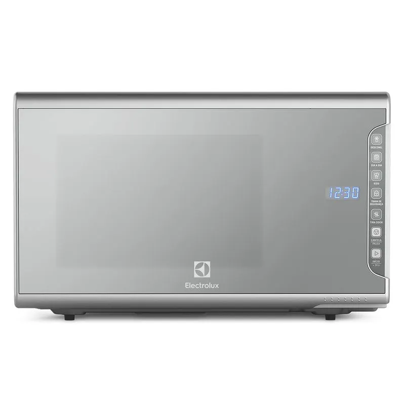 Micro-ondas de Inox Electrolux MI41S em uma cozinha moderna